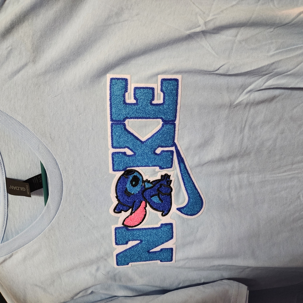 Nike Light Blue Graphic Tee